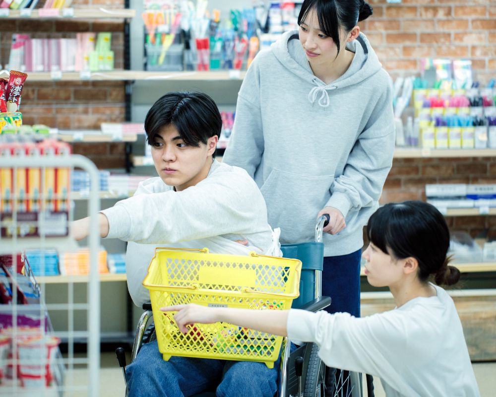 地域作業療法学演習の様子